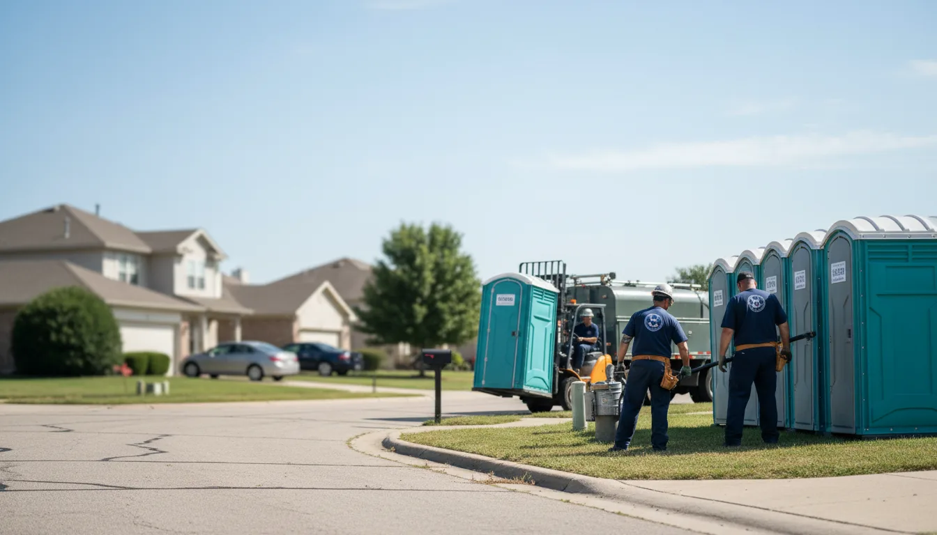 Porta Potty Rental in Milfay, OK near me